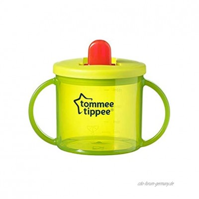 TOMMEE TIPPEE First Cup Essentials Free Flow ab 4 Monaten 190 ml Grün