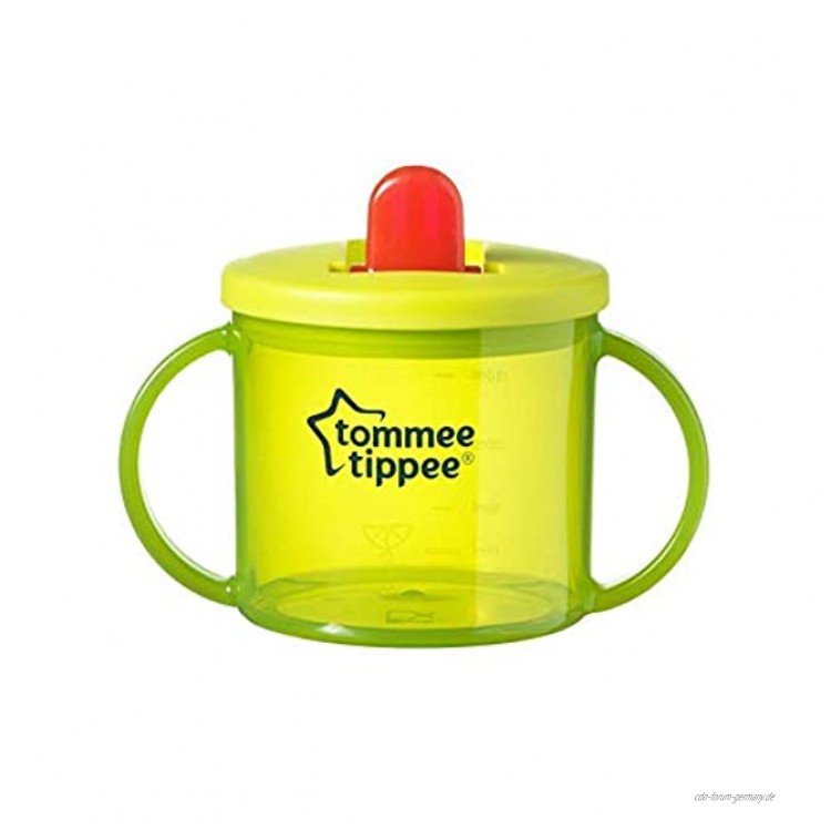 TOMMEE TIPPEE First Cup Essentials Free Flow ab 4 Monaten 190 ml Grün