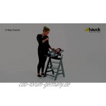 Hauck 3 Way Carrier ergonomische Babytrage inkl. Kopf und Nackenstütze abnehmbares Spucktuch hoher Tragekomfort drei verschiedene Tragemöglichkeiten ab Geburt bis zu 12 kg schwarz
