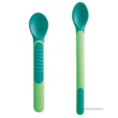 MAM Heat Sensitive Spoons & Cover 2 Stück Farbe neutral