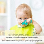 XYDZ 8PCS Silikon Kinderbesteck Das Babybesteck Gabel und Löffel BPA-Frei Einfach zu Reinigen mit 4er Pack Aufbewahrungsbox für Das Absetzen von Kleinkindern und Das Erlernen Des Gebrauchs von Besteck