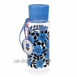 LS-LebenStil Kinder Trinkflasche Astrid Flower 600ml Wasserflasche Sport-Flasche BPA-frei