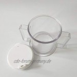 DingLong Sippy Cup Deckel mit Handles Leakproof Auslaufsicher Spill Leak Proof Cup Deckel für Babys Kleinkinder Kinder Elderly 13.5X12cm