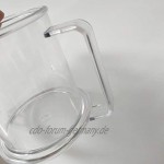 DingLong Sippy Cup Deckel mit Handles Leakproof Auslaufsicher Spill Leak Proof Cup Deckel für Babys Kleinkinder Kinder Elderly 13.5X12cm