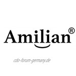 Amilian Bezug für Stillkissen Lagerungskissen Seitenschläferkissen Größe 160cm in verschiedenen Farben Sternchen KLEIN Grau Dunkelgrau