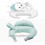 Basic Nursing Pillowe - Verstellbares Stillkissen Separates Kissen Geeignet für das Stillen nach der Entbindung um die Sicherheit des Baby Proofings zu gewährleisten