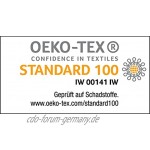 Bezug für Stillkissen von Motherhood 100% naturreine Baumwolle Öko-Tex Standard 100 grau classics