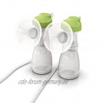 ARDO Double Pumpset für die elektrischen Milchpumpen Calypso und Carum – Hochwertiges Zubehör zum sicheren & schnellen Abpumpen von Muttermilch – BPA-frei