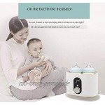Flaschenwärmer Babykostwärmer Multifunktions Sterilisator für Babyflaschen Konstante Temperatur Erwärmen für nachts Muttermilch Milchpulver Säuglingsnahrung Warmhaltung
