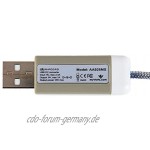 MyVolts Ripcord-USB-Ladekabel mit 9V DC Ausgangsstecker kompatibel mit Tommee Tippee Closer to Nature Double Electric Breast Pump
