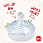 NUK Nature Sense Handmilchpumpe | Still-Set mit Handmilchpumpe Babyflaschen & Ultra Dry Comfort Stilleinlagen | 6 Stück