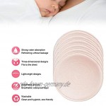 6Pcs Waschbare Stillbrustpolster Stillnippelpolster für Mutterschaft Brustwarzenbezüge für MutterschaftHautfarbe