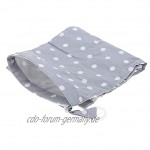 Baby Nursing Cover Weiche Baumwolle Stillen Decke Schal Atmungsaktiv Schürze Vertuschen mit Kostenlosen Passenden Beutel für Stillen BabysGepunktet