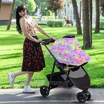 Mnsruu Baby Stillbezug zum Stillen bunt Camouflage Autositzbezug Hochstuhlbezug Einkaufswagen-Abdeckung