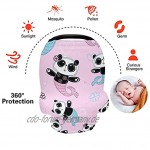 Mnsruu Baby Stilldecke für Stillen Meerjungfrau Panda Baby Autositzbezug Hochstuhlbezug Einkaufswagen-Abdeckung