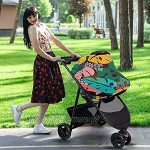 Mnsruu Baby Stilldecke für Stillen Monstera Leaves Baby Autositzbezug Hochstuhlbezug Einkaufswagen-Abdeckung