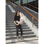 Chicco Hip Seat Ergonomische Babytrage für 0 Monate bis 15 kg Multifunktionale 3 in 1 Trage und Hüftsitz mit Gepolsterten Schulterriemen und Kapuze 8 Positionen