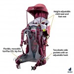 deuter Kid Comfort Child Carrier and Backpack Maron
