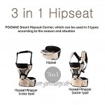 Pognae Smart Hipseat 3-in-1 Tragesitz rot