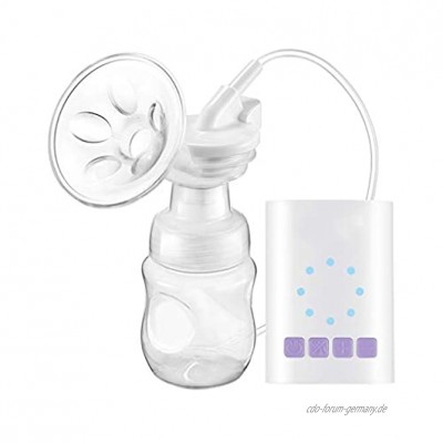 GWM Automatische elektrische Milchpumpe Postpartum Massagegerät stumm elektrische Milchpumpe starke Saug intelligente 8 Gang mit Lithium-Batterie