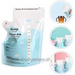 Healifty 10Pcs 250Ml Muttermilch Lagerung Taschen Brust Milch Gefrierschrank Taschen Zipper Dichtung Taschen für Kälte Einfrieren Fütterung