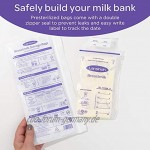 Lansinoh Aufbewahrungsbeutel für Muttermilch 50 Stück praktische Aufbewahrungsbeutel für Milch zum Stillen