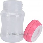 Muttermilch-Auffang- und Aufbewahrungsflaschen 180 Ml Wiederverwendbare Weithalsflaschen Muttermilchbehälter Auslaufsicher BPA-frei