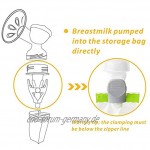 Mutterschafts-Muttermilchbeutel-Clip sicher für Milchpumpe