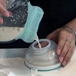 nanobébé Muttermilch Beutel Aufbewahrungsbeutel zum Einfrieren hygienisch platzsparend auslaufsiche 25 Stk. mit Organizer