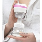 Tree Manuelle Milchpumpe tragbare elektrische Handmassage Milchpumpe Massage Reflux Protector mit 150 ml
