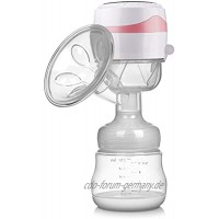 youyu6-2o521 Piralatte Elektrische Brustpumpe Set Milch Maker Elektrische drahtlose große Saugpull-Milchhersteller einteilig Aufladbarer Melker BPA Frei Muttermilch-Extraktor Color : Pink