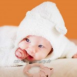Heyu-Lotus Baby Beißring Silikon Fuchs Beissring für Baby Zum Zahnen Beißhilfe Holz Silikon Schadstoffgeprüft Schadstofffreier Baby Greifling BeißringRosa