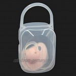 GWN Baby Schnullerbox Aufbewahrungsbox Tragbare Fütterung Stillwiege Halter Outdoor Transparent