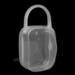 Lyguy-Schnullerbox tragbar für Baby- und Kinder-Flasche Schnuller Nippeletui Aufbewahrungsbox