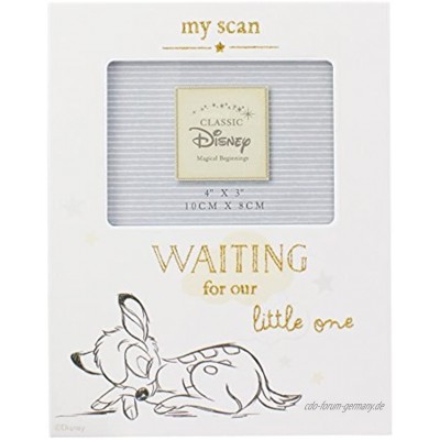 Disneys Bambi "My Scan" Bilderrahmen für Babyfoto 10,2 cm x 7,6 cm