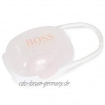 BOSS Baby Geschenk-Set Schnuller Box und Clip J9KP00 rosa