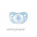 Chicco NaturalFeeling Geschenkset mit 2 Babyflaschen + Schnuller 0m+ blau