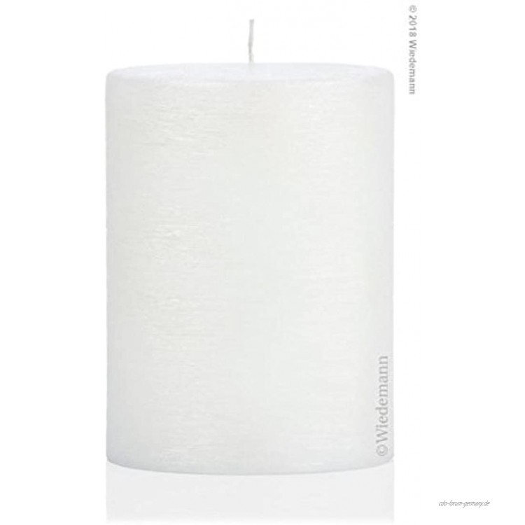 Formenkerze Ovalkerze Weiß Perlmutt-Oberfläche 190 x 135 mm Kerzen Rohling zum selber gestalten