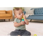 Infantino 315074-01 Babys Erstes Beißring- und Spielmusikset – Baby Geschenkset mit Beißringen und Rasseln in Instrumenten-Form mehrfarbig