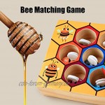 Kids Bee to Hive Matching-Spiel Bee Matching-Spiel für Baby Toddler Preschool Education