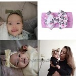 Baby Mädchen Stirnbänder Elastische Turban Headwrap Künstliche Bowknot Headwear Buchstaben Baby Headwear