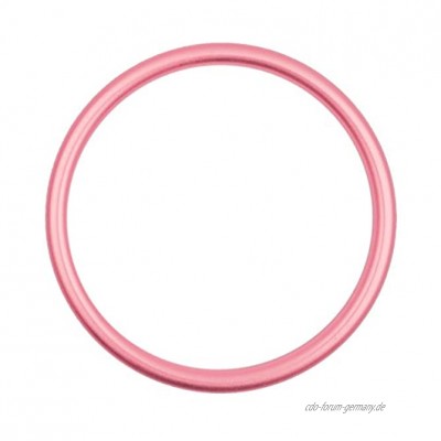 Fidella Sling Ringe aus Aluminium zur Verwendung mit Babytragetuch groß rosa
