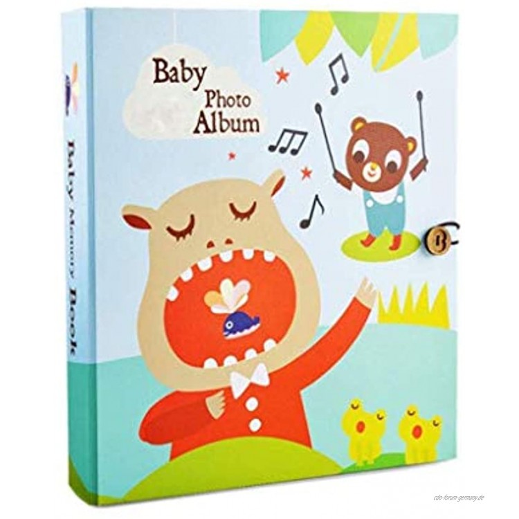 Alben Cartoon Fotoalbum Baby Wachstum Album Gedenkgeschenk DIY Handgemacht Farbe: #1