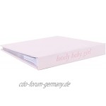 Baby-Fotoalbum Karussell-Design 100 x 150 cm Rosa