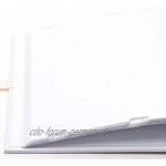 Baby-Fotoalbum Storch-Design 100 x 150 cm Weiß