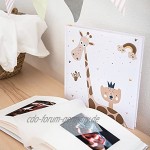 goldbuch Babyalbum Little Dream im kindgerechten Design Leinenstruktur Fotoalbum mit 60 weiße Pergamin & 4 illustrierte Seiten Baby Album zum Einkleben Papier ca. 30 x 31 x 4 cm