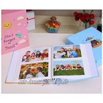 WXD Bücherregal-Alben Fotoalbum Einfügen Typ 6 Zoll 200 Kinder Baby Wachstum Familienalbum