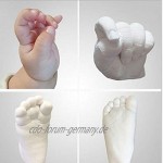 Fenghong DIY Handform 3D Handschlamm-Liebes-weißes Pulver verzieren Handfüße