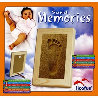 Licofun 21210 Sand Memories Fuß mit Holzrahmen