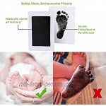 TENQUAN Baby Abdruckset,Baby Handabdruck und Fußabdruck für Neugeborene 0-6 Monate,Neugeborenen Geschenk,Pfotenabdruck Set Hund